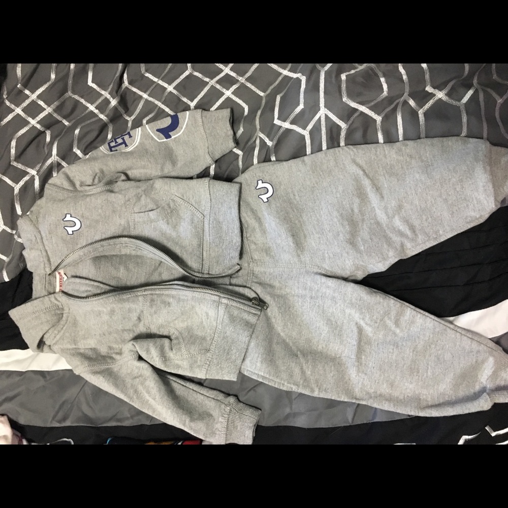 Baby boy true religion sweatsuit